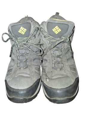 Columbia Women's Size 8.5 Waterproof Hiking Boots Gray Trail Trek Outdoor Shoes
